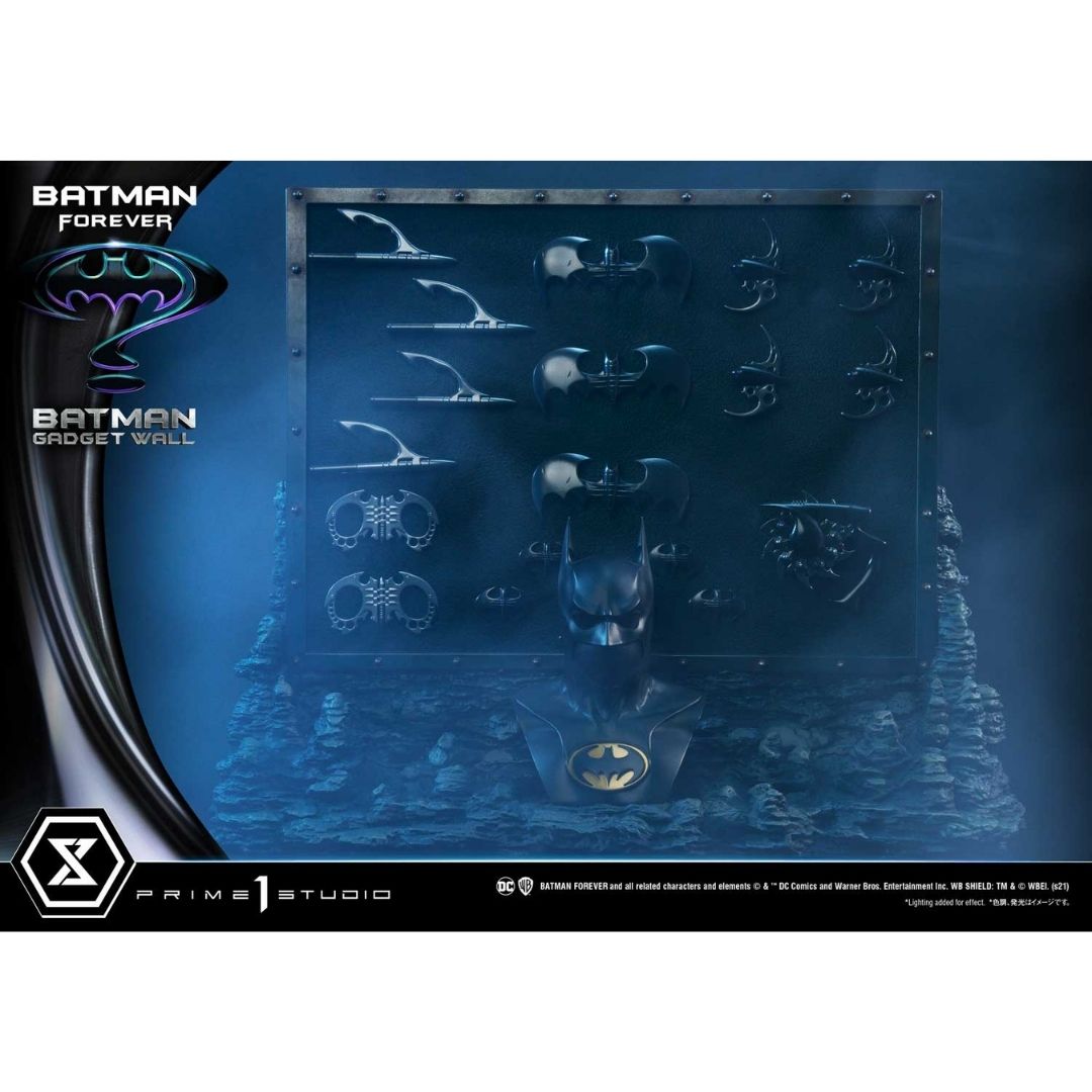 Batman Forever Batman Gadget Wall 1/3rd Scale Figure by Prime1 Studios -Prime 1 Studio - India - www.superherotoystore.com