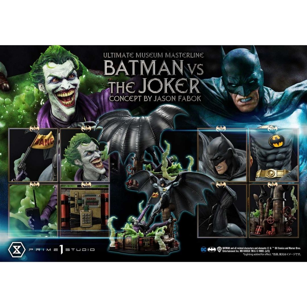 DC Comics Batman Vs The Joker (Jason Fabok) Figure by Prime1 Studios -Prime 1 Studio - India - www.superherotoystore.com