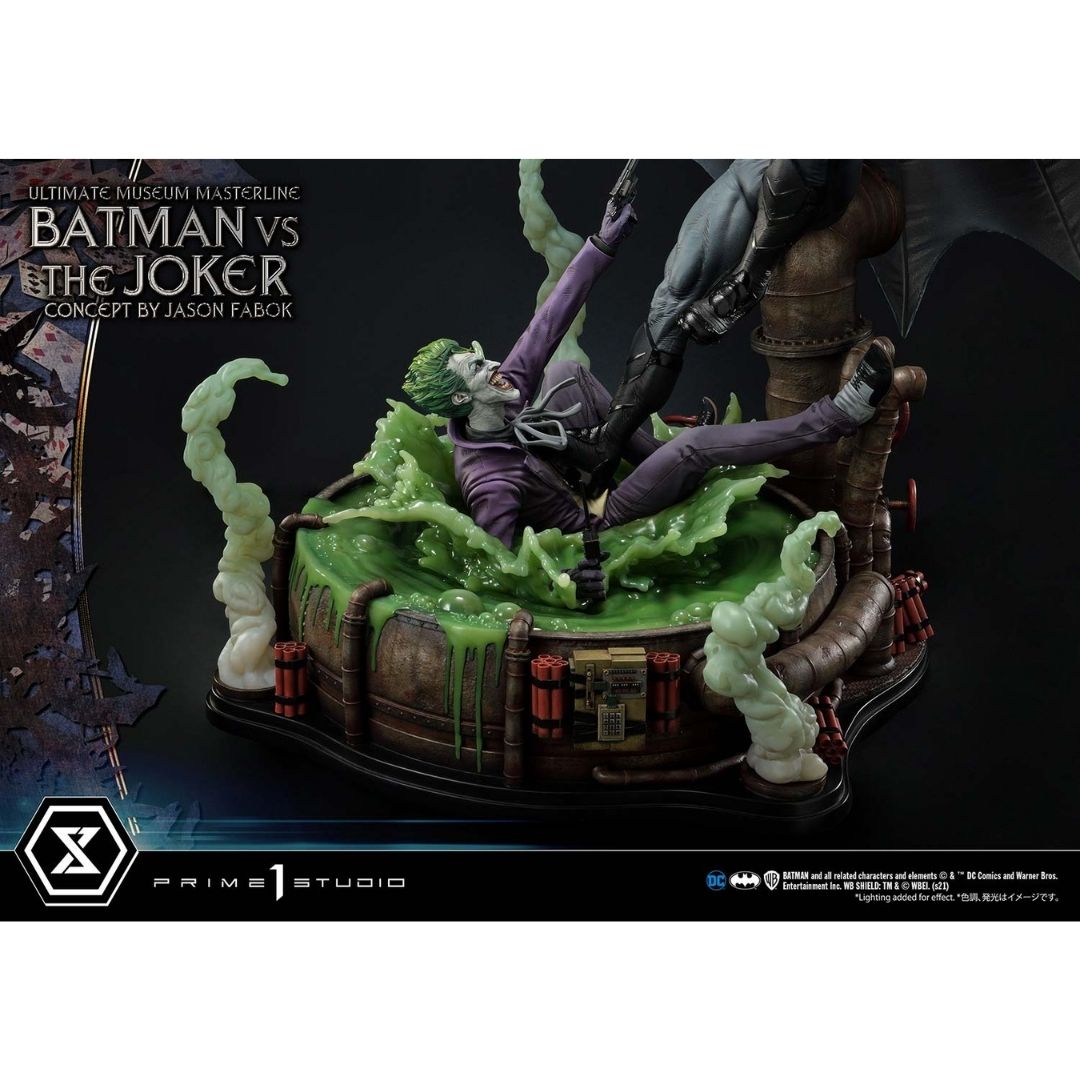 DC Comics Batman Vs The Joker (Jason Fabok) Figure by Prime1 Studios -Prime 1 Studio - India - www.superherotoystore.com