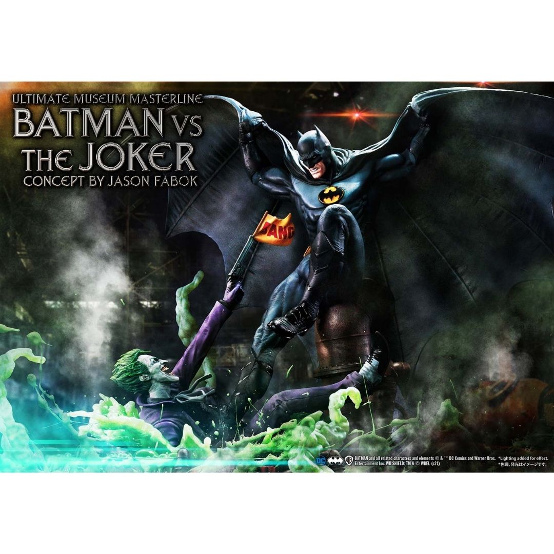 DC Comics Batman Vs The Joker (Jason Fabok) Figure by Prime1 Studios -Prime 1 Studio - India - www.superherotoystore.com