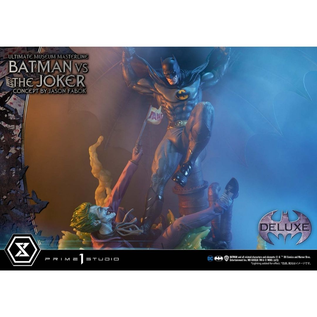 DC Comics Batman Vs The Joker (Jason Fabok) Deluxe Version Figure by Prime1 Studios -Prime 1 Studio - India - www.superherotoystore.com