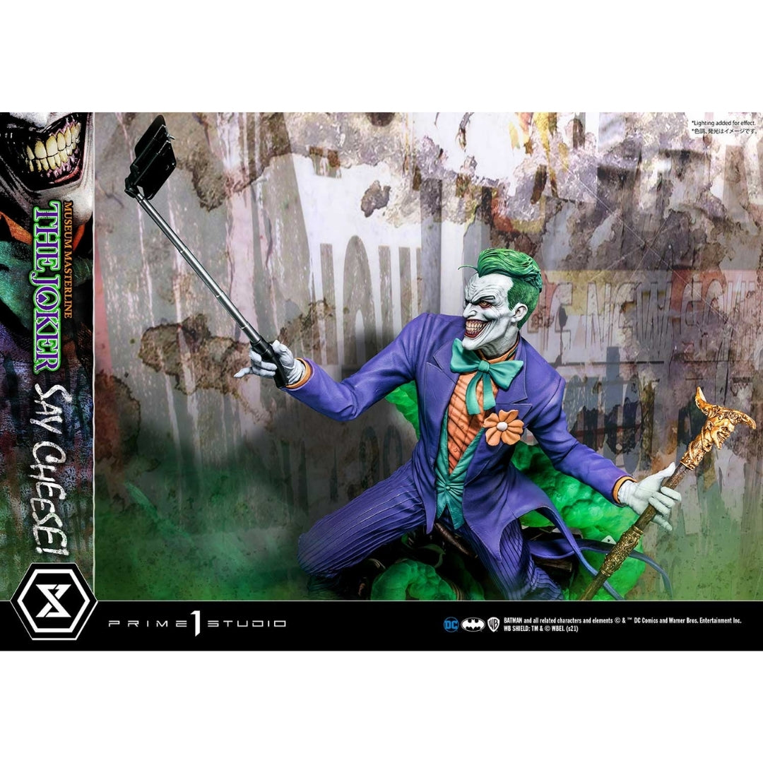 DC Comics The Joker "Say Cheese" Regular Version Figure by Prime1 Studios -Prime 1 Studio - India - www.superherotoystore.com