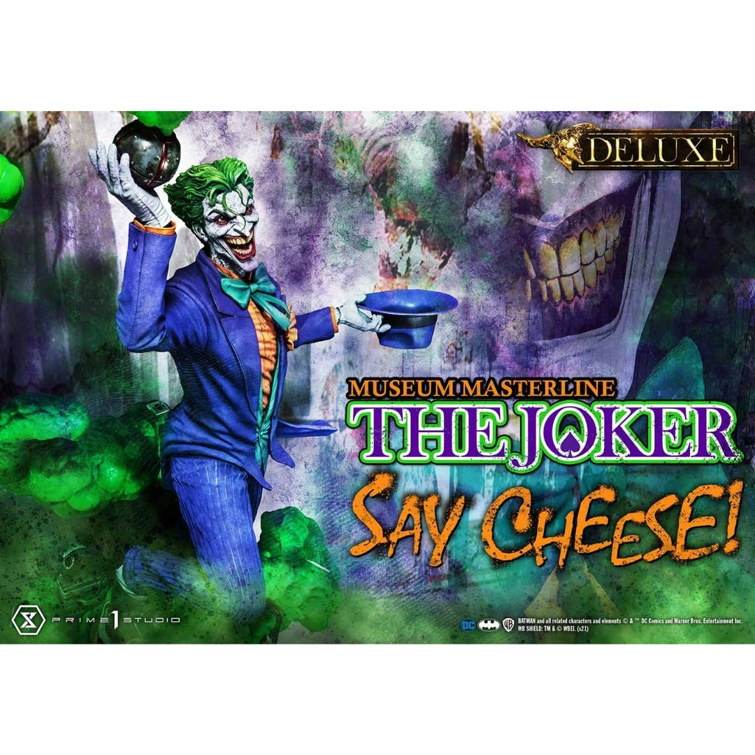 DC Comics The Joker "Say Cheese" Deluxe Version Figure by Prime1 Studios -Prime 1 Studio - India - www.superherotoystore.com