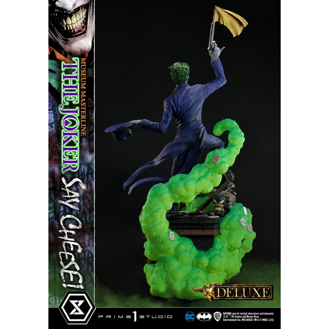 DC Comics The Joker "Say Cheese" Deluxe Version Figure by Prime1 Studios -Prime 1 Studio - India - www.superherotoystore.com