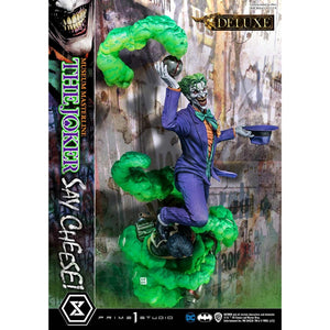 DC Comics The Joker "Say Cheese" Deluxe Version Figure by Prime1 Studios -Prime 1 Studio - India - www.superherotoystore.com
