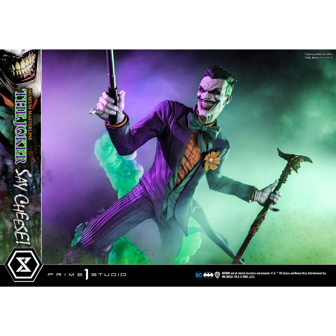 DC Comics The Joker "Say Cheese" Deluxe Version Figure by Prime1 Studios -Prime 1 Studio - India - www.superherotoystore.com