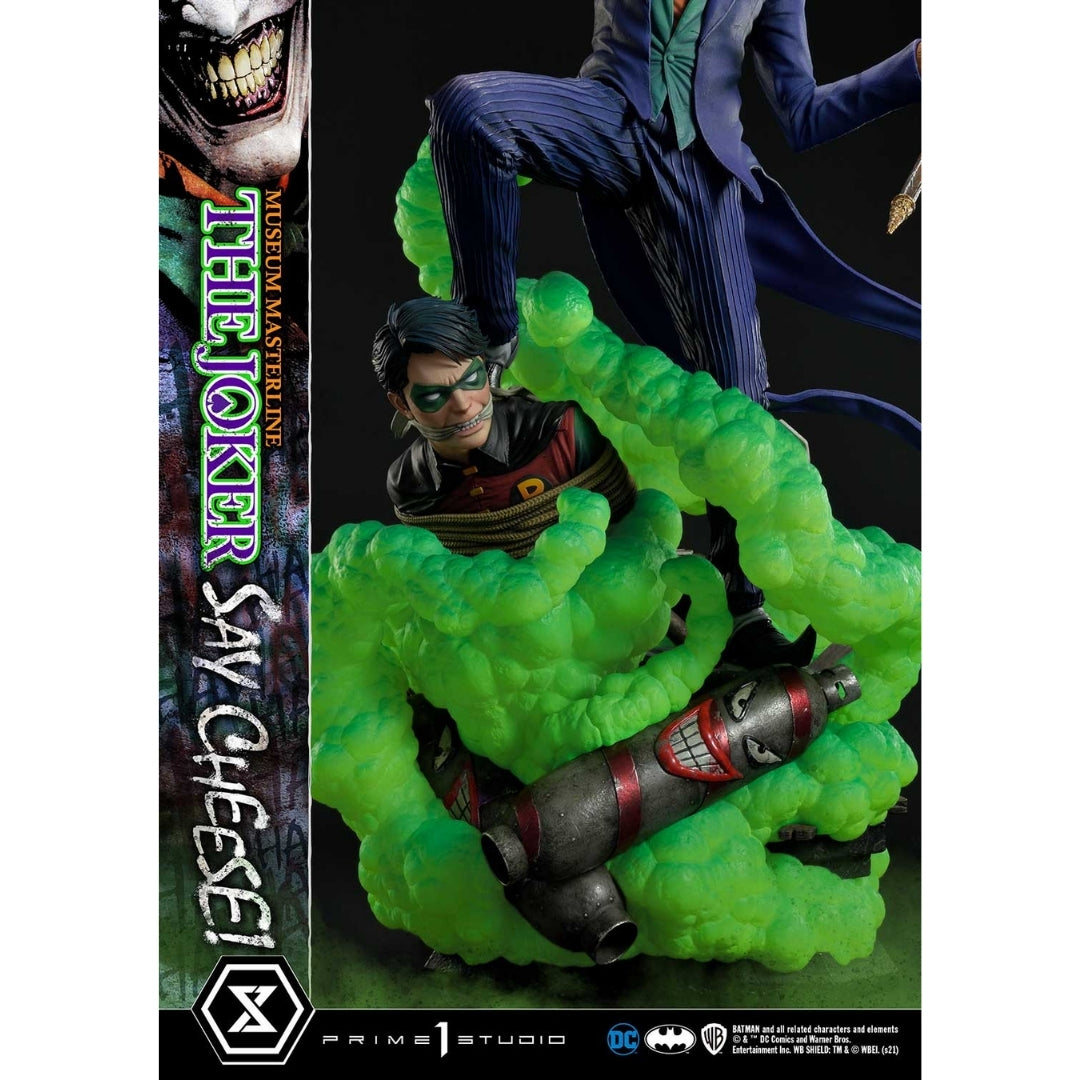 DC Comics The Joker "Say Cheese" Deluxe Version Figure by Prime1 Studios -Prime 1 Studio - India - www.superherotoystore.com