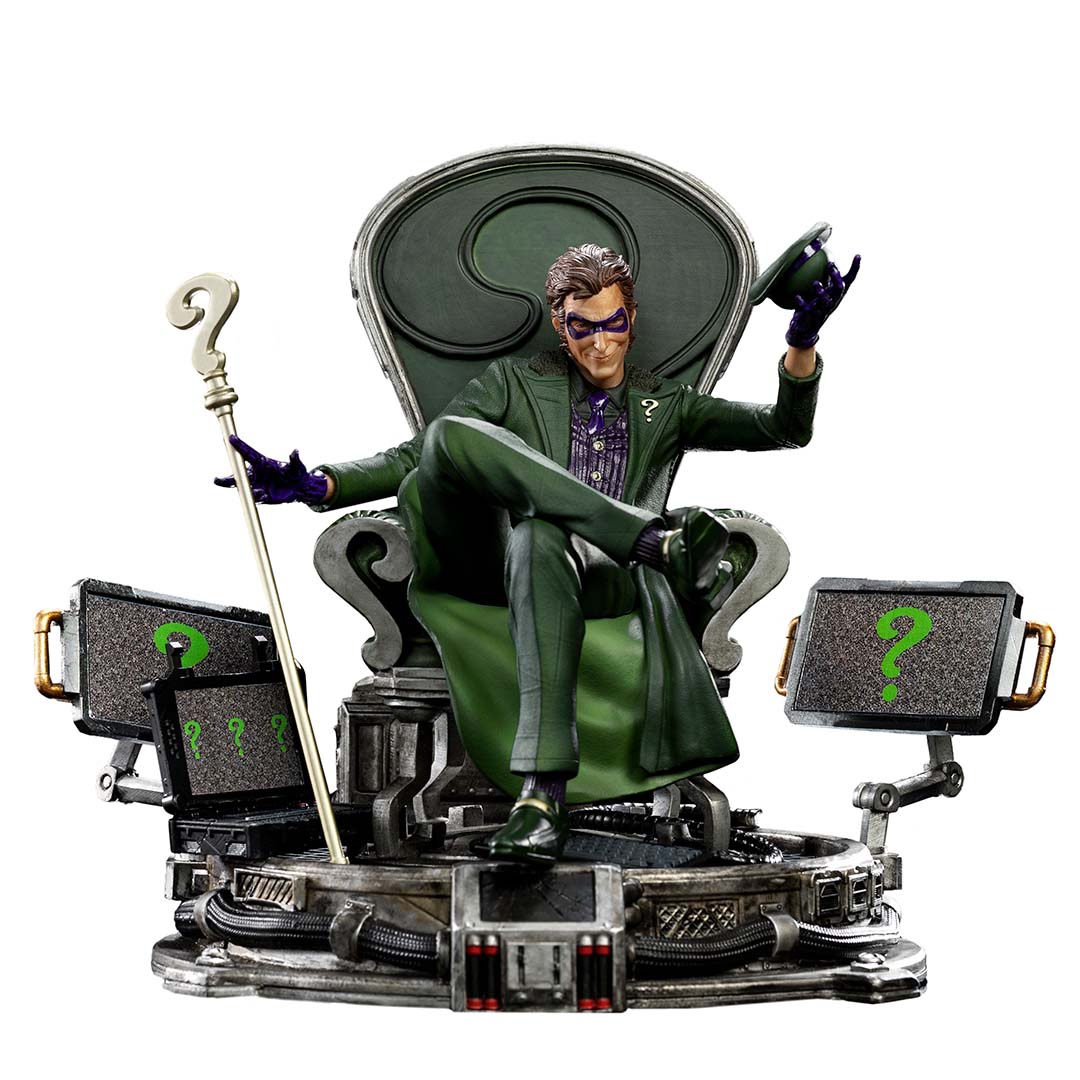 DC Comics Riddler 1/10 Deluxe Art Scale by Iron Studios -Iron Studios - India - www.superherotoystore.com