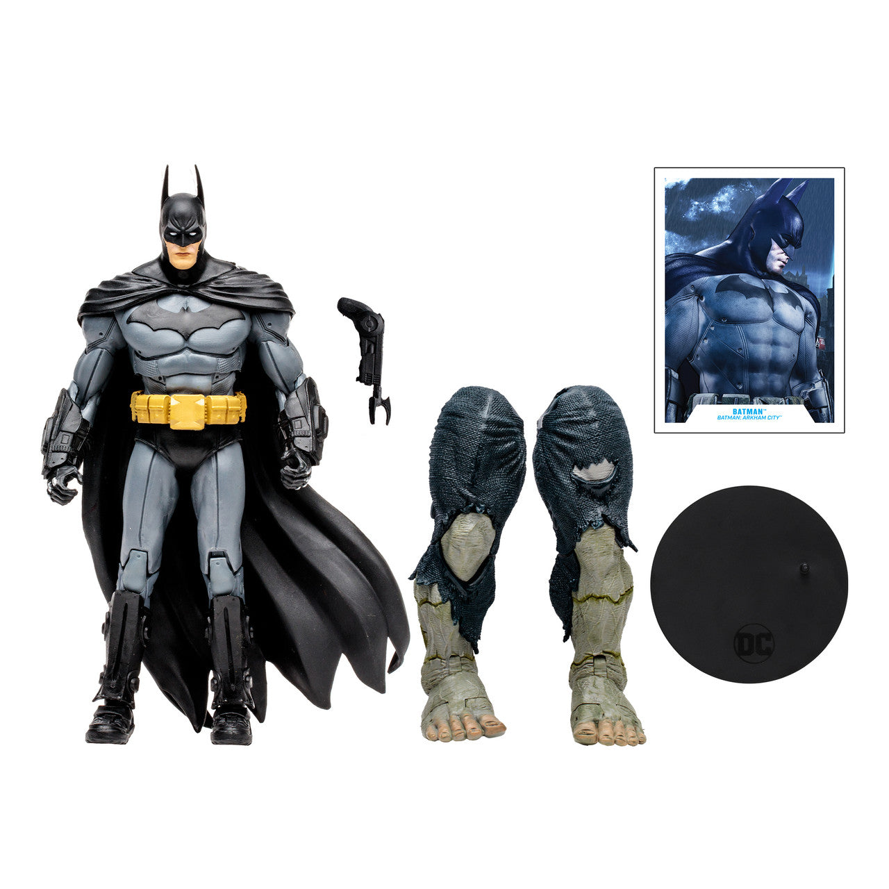 DC Arkham City Batman Figure by McFarlane Toys -McFarlane Toys - India - www.superherotoystore.com