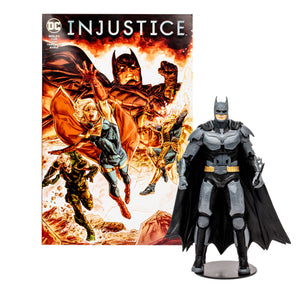 Batman w/Injustice 2 Comic (DC Page Punchers) 7" Figure by Mcfarlane Toys -McFarlane Toys - India - www.superherotoystore.com
