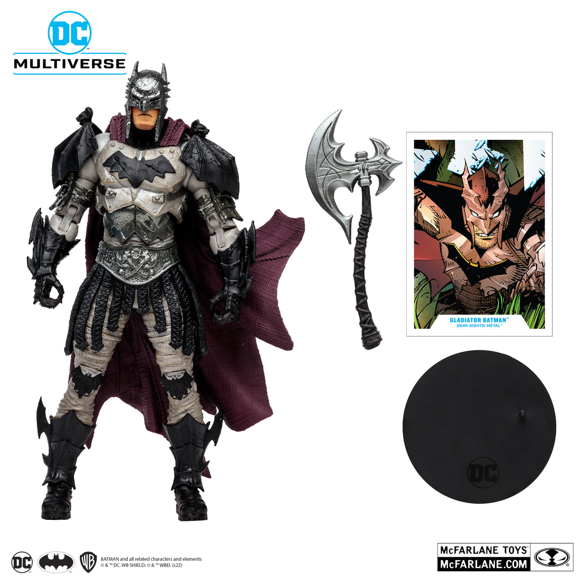 Batman Gladiator Dark Nights Metal 7" Figure by McFarlane Toys -McFarlane Toys - India - www.superherotoystore.com