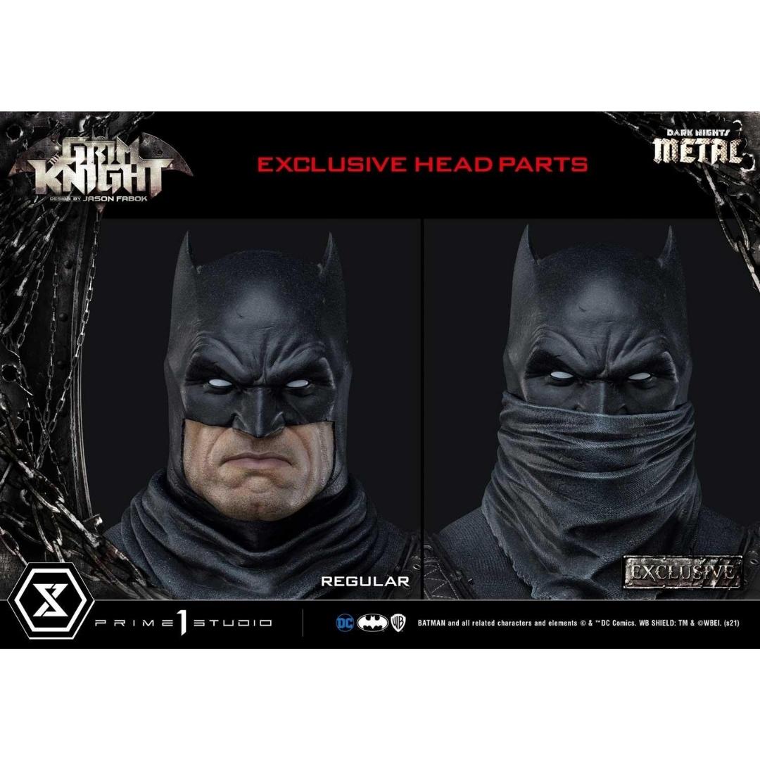 Batman Grim Knight Metal Museum Masterline Deluxe Statue by Prime 1 Studio -Prime 1 Studio - India - www.superherotoystore.com