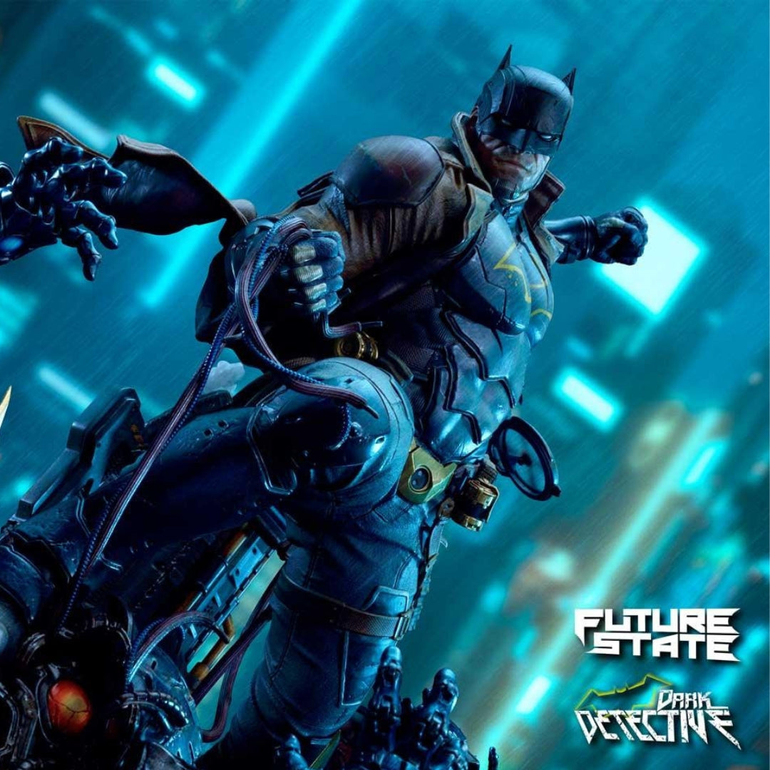 Batman Dark Detective (Tactical Coat) DX Bonus Version DC Future State Statue by Prime 1 Studio -Prime 1 Studio - India - www.superherotoystore.com