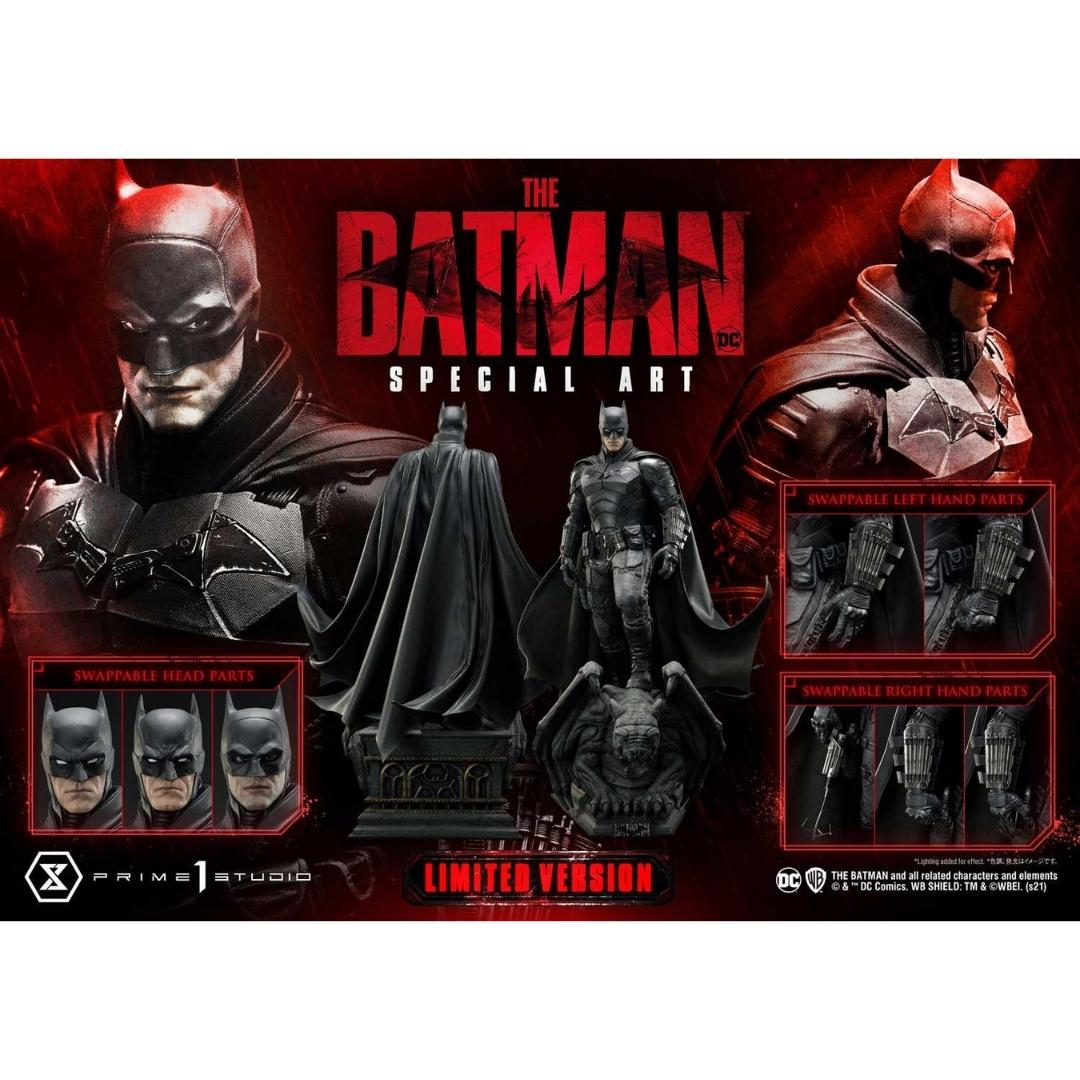 The Batman Movie Fabric Cape Version Statue by Prime1 Studios -Prime 1 Studio - India - www.superherotoystore.com