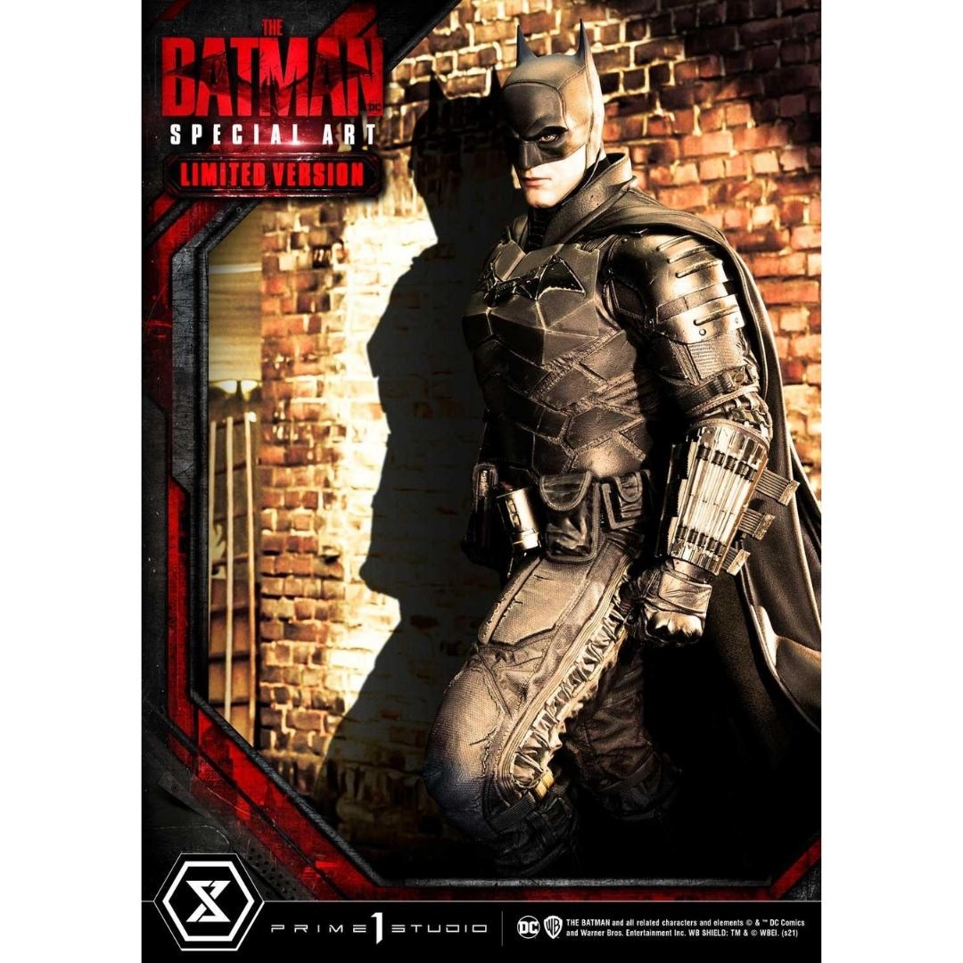 The Batman Movie Fabric Cape Version Statue by Prime1 Studios -Prime 1 Studio - India - www.superherotoystore.com