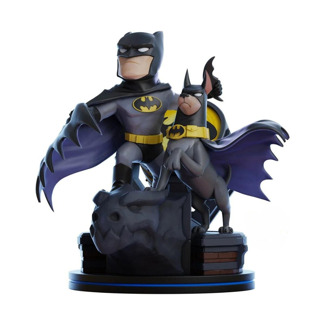 Batman & Ace Q-Fig Elite by Quantum Mechanix -Quantum Mechanix - India - www.superherotoystore.com