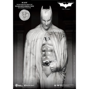 The Dark Knight Memorial (White Faux Marble Texture Edition) by Beast Kingdom -Beast Kingdom - India - www.superherotoystore.com