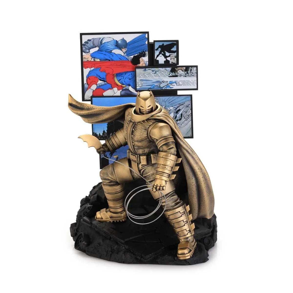 Batman The Dark Knight Returns Limited Edition Gild Figurine by Royal Selangor -Royal Selangor - India - www.superherotoystore.com