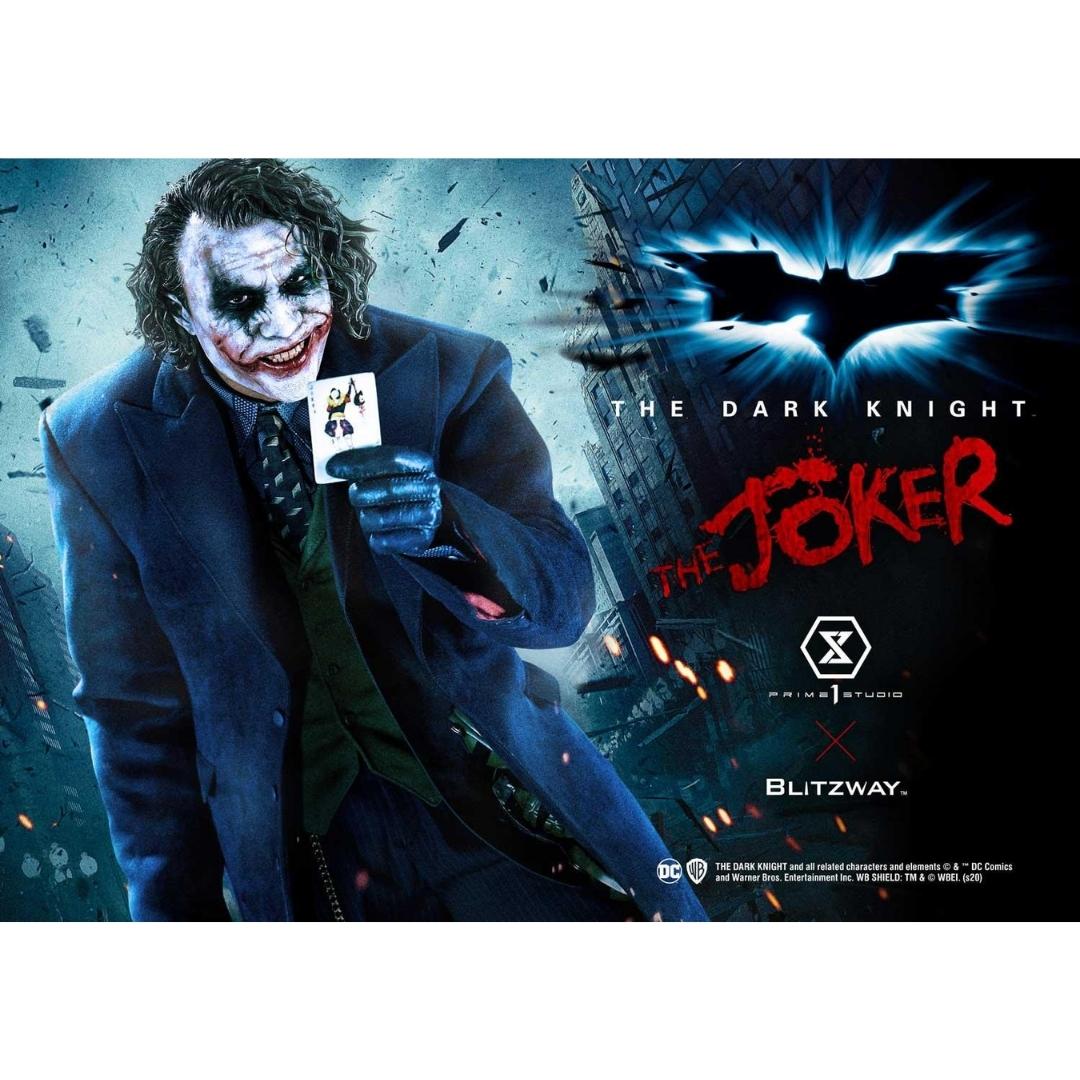 The Dark Knight Joker Museum Masterline Deluxe Statue by Prime 1 Studio -Prime 1 Studio - India - www.superherotoystore.com