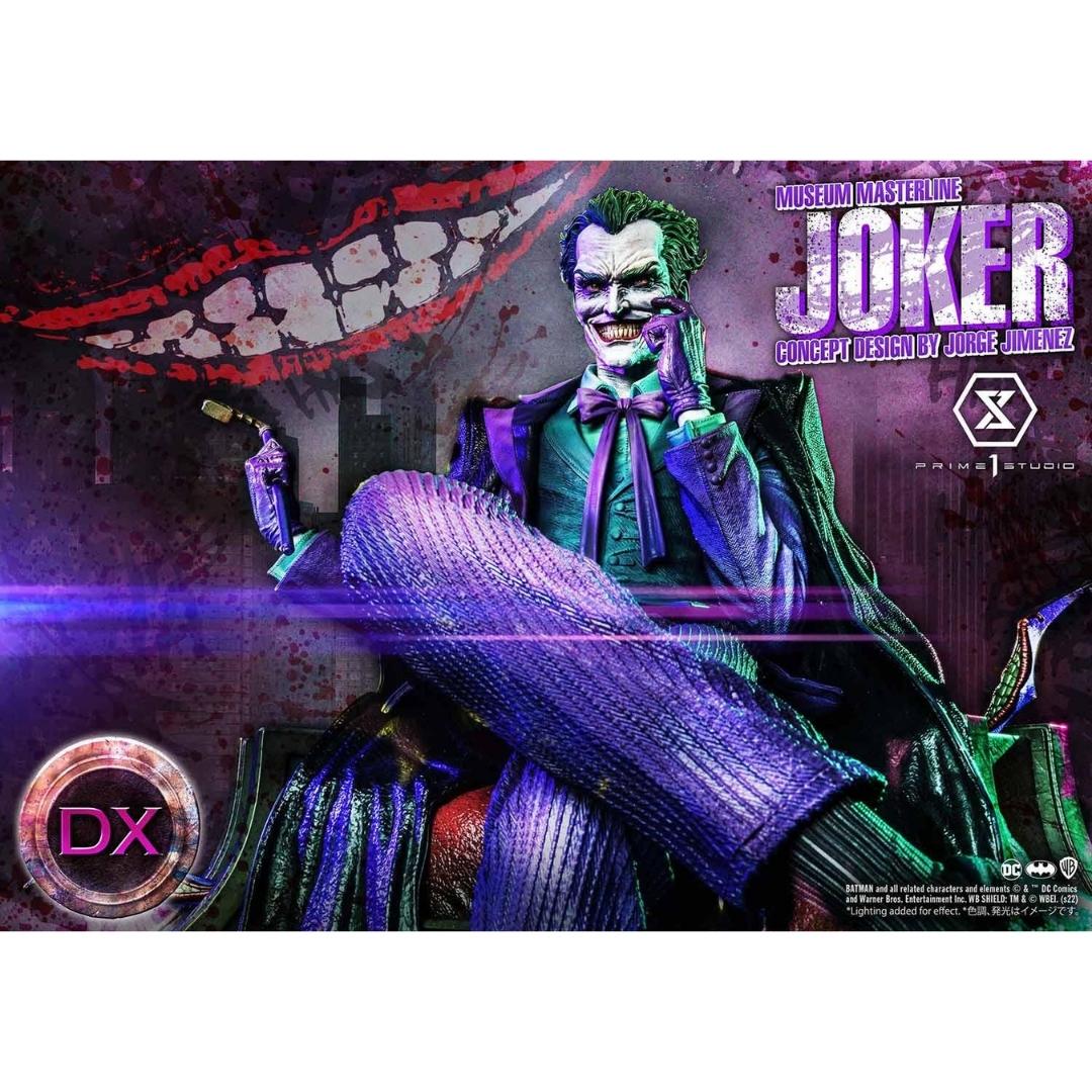 The Joker (Concept Design by Jorge Jimenez) DC Comics Deluxe Statue by Prime 1 Studios -Prime 1 Studio - India - www.superherotoystore.com
