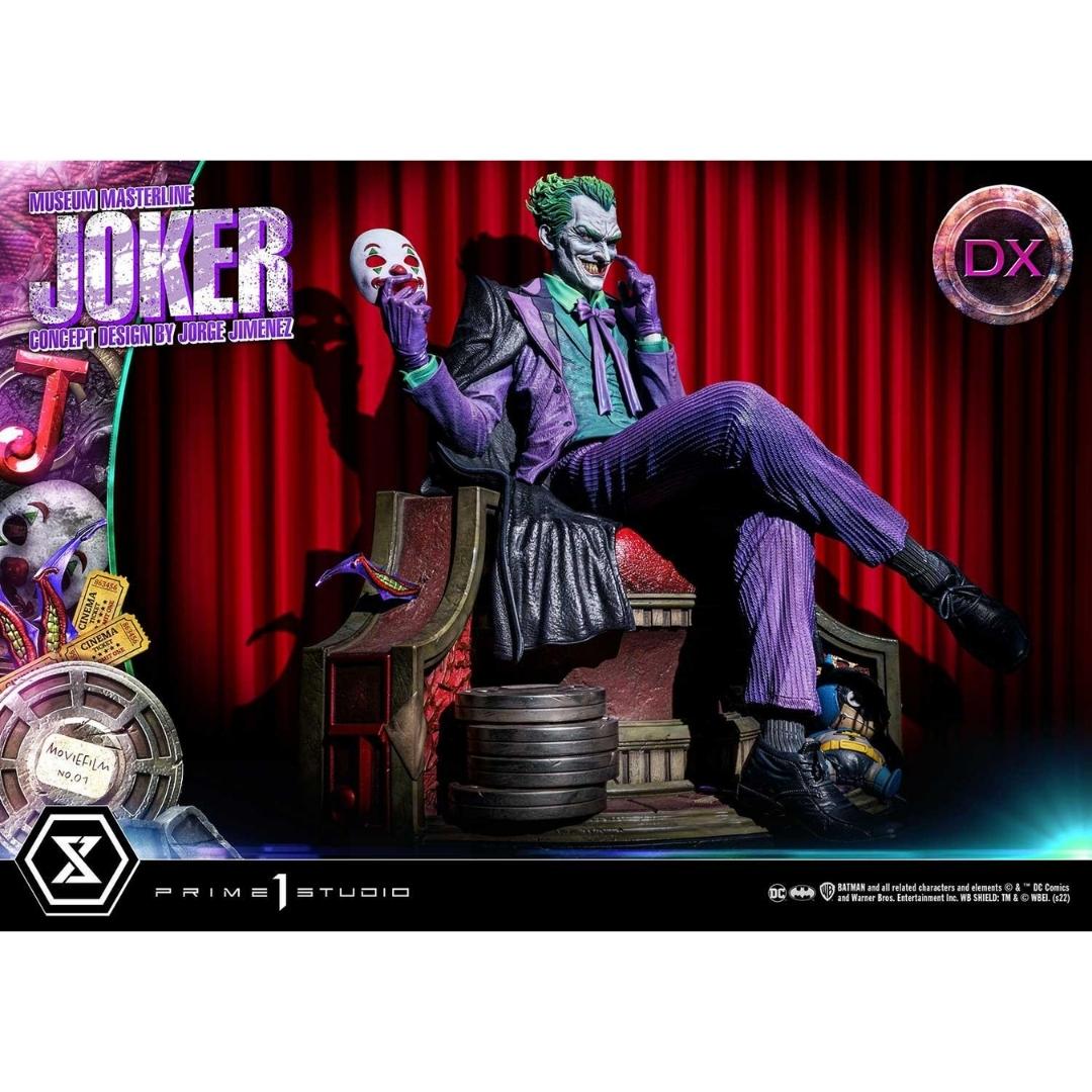 The Joker (Concept Design by Jorge Jimenez) DC Comics Deluxe Statue by Prime 1 Studios -Prime 1 Studio - India - www.superherotoystore.com