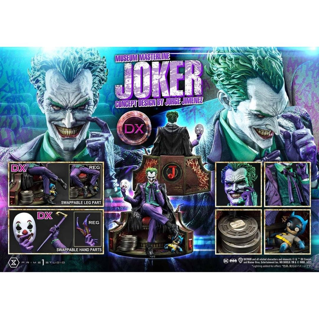 The Joker (Concept Design by Jorge Jimenez) DC Comics Deluxe Statue by Prime 1 Studios -Prime 1 Studio - India - www.superherotoystore.com