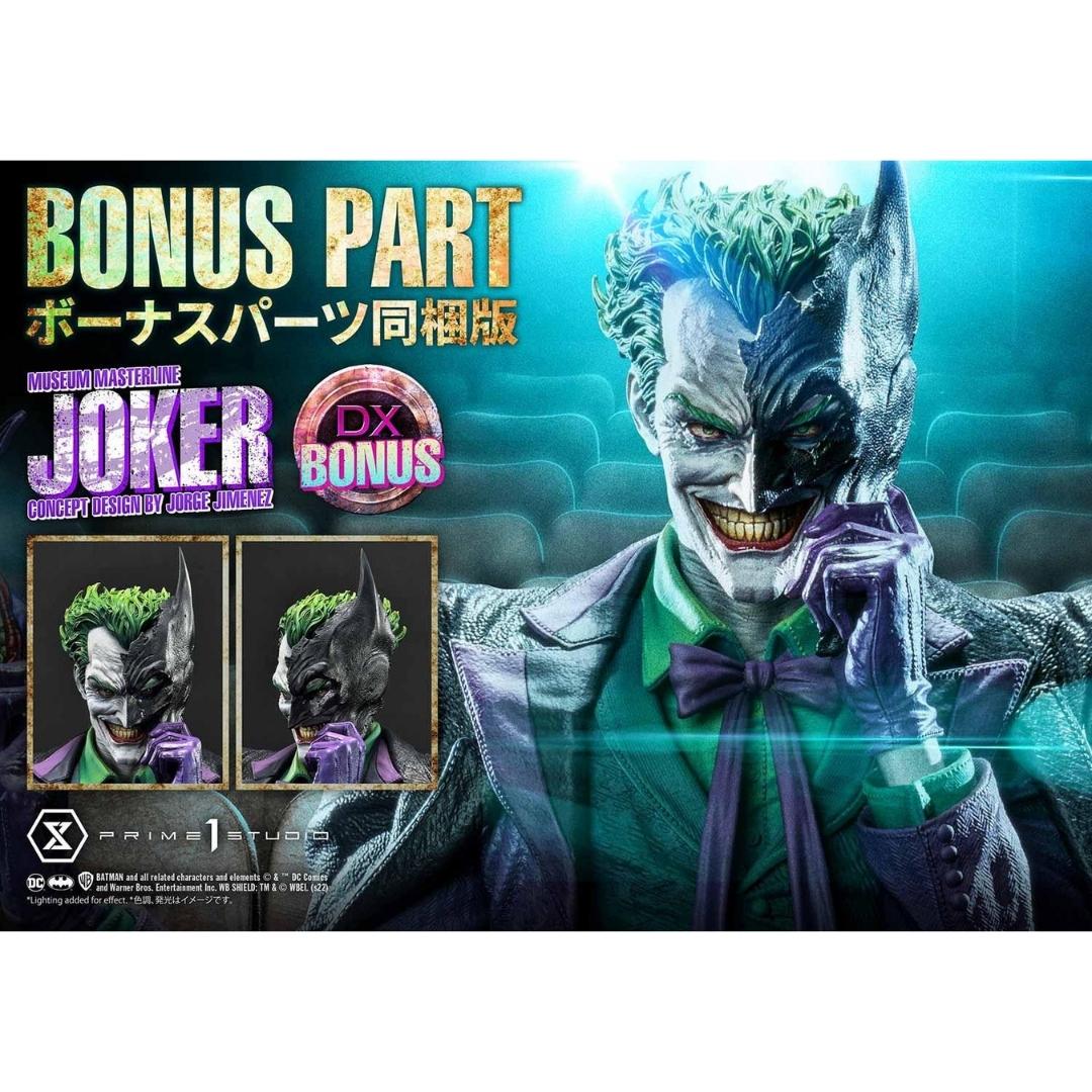 The Joker (Concept Design by Jorge Jimenez) DC Comics Deluxe Statue by Prime 1 Studios -Prime 1 Studio - India - www.superherotoystore.com