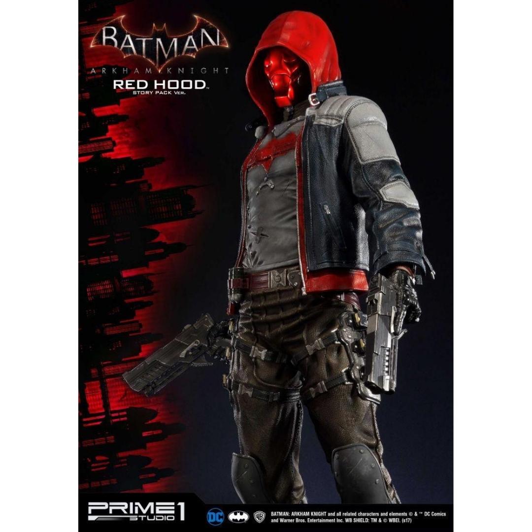 Red Hood Batman Arkham Knight Story Pack Statue by Prime 1 Studio -Prime 1 Studio - India - www.superherotoystore.com
