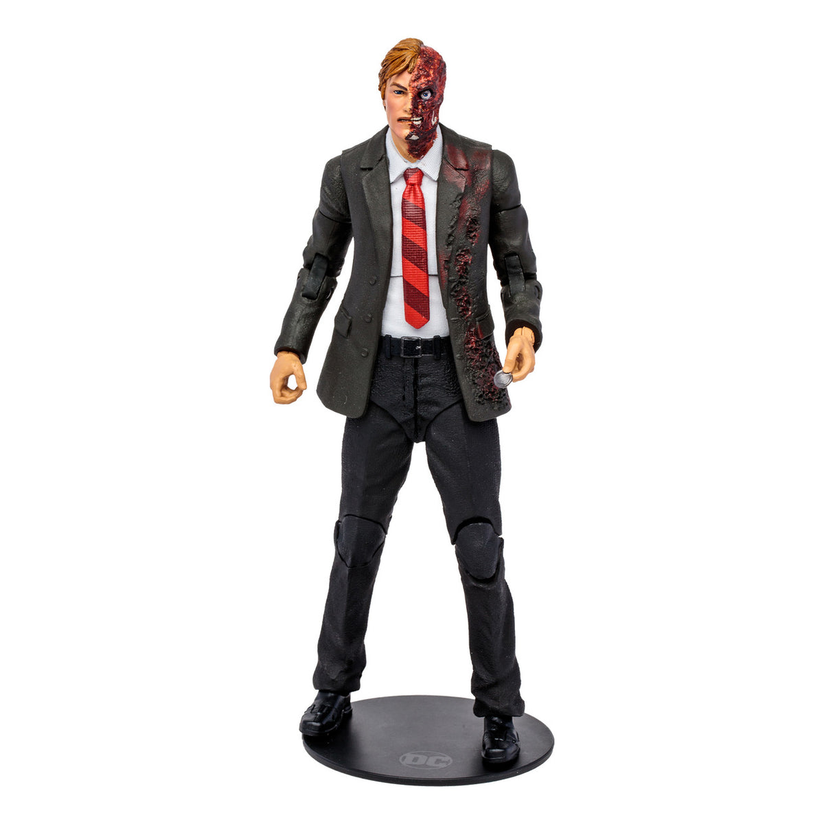 Two-Face (The Dark Knight Trilogy) 7" Build-A-Figure Bane Series Action Figure by McFarlane Toys -McFarlane Toys - India - www.superherotoystore.com