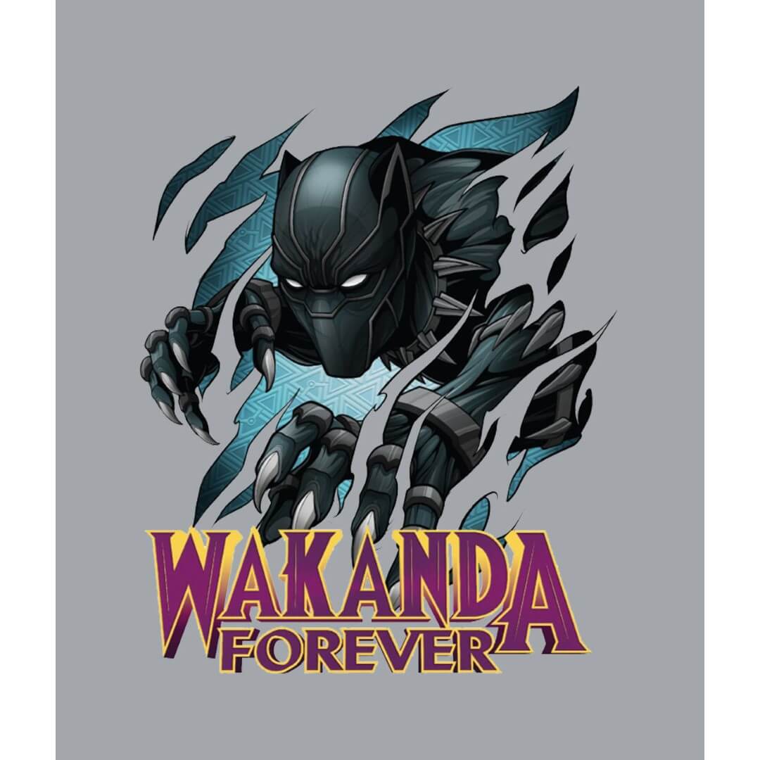 Black Panther Ripped Black Panther T-Shirt -Celfie Design - India - www.superherotoystore.com