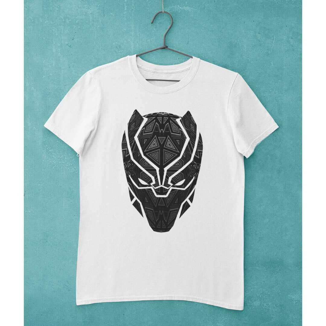 Black Panther Black Panther Stare T-Shirt -Celfie Design - India - www.superherotoystore.com