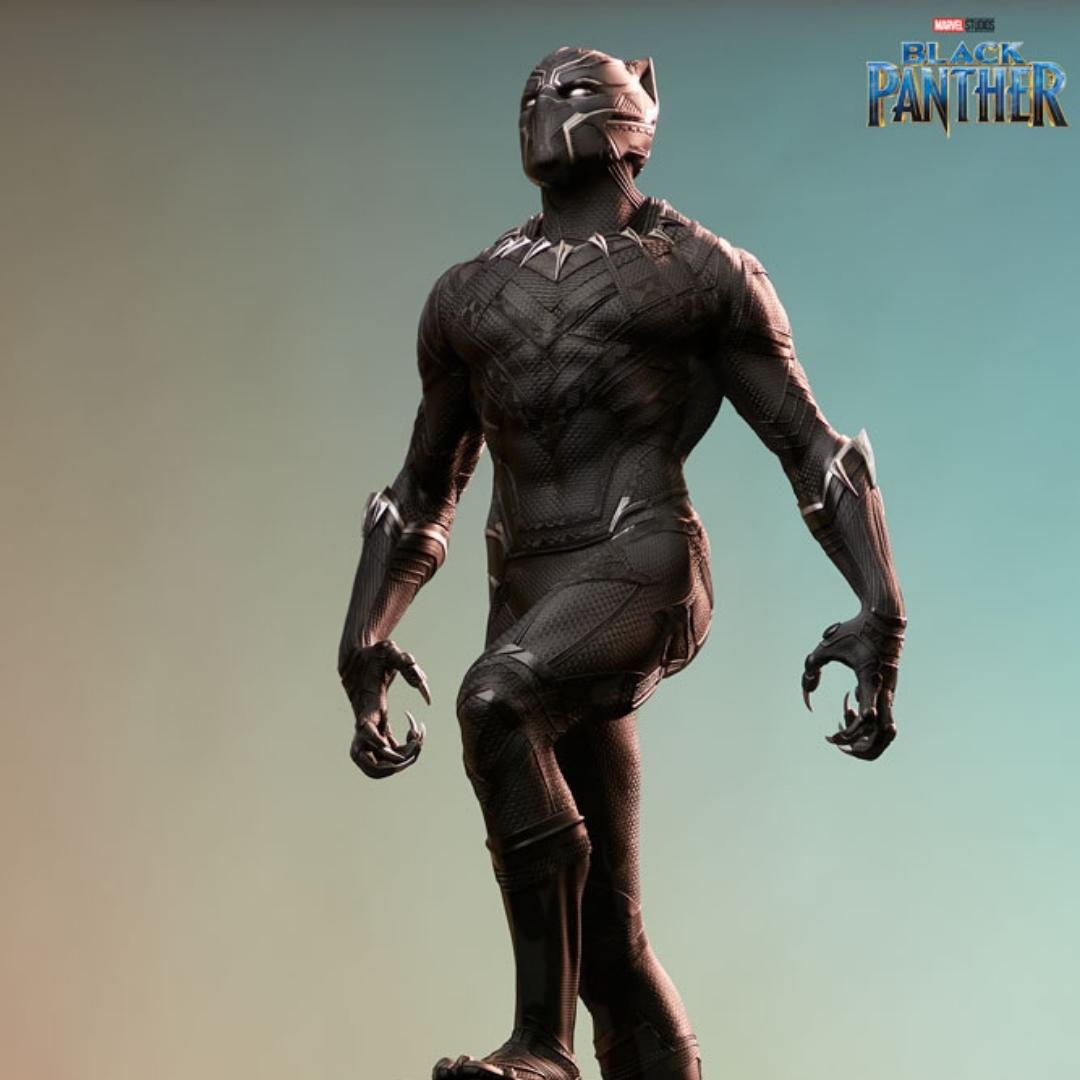 Black Panther Marvel Studios Premium Format Figure by Sideshow Collectibles -Sideshow Collectibles - India - www.superherotoystore.com