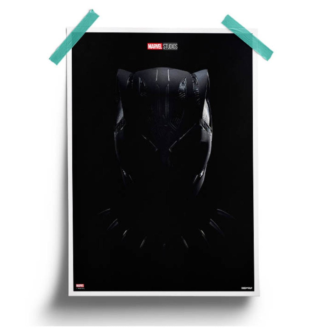 Black Panther Wakanda Forever Poster -Redwolf - India - www.superherotoystore.com