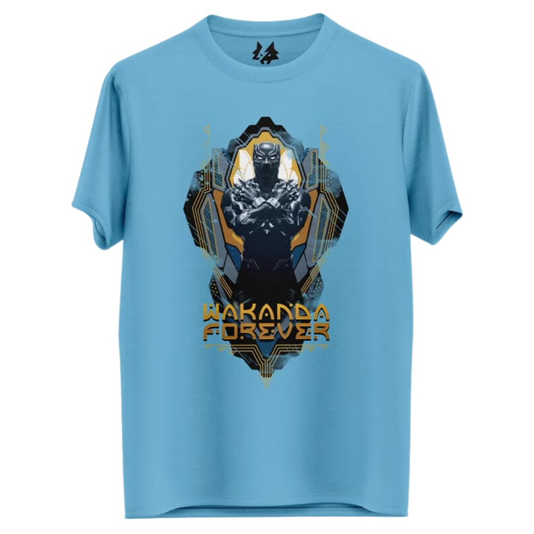 Wakanda Forever Sign T Shirt -Redwolf - India - www.superherotoystore.com