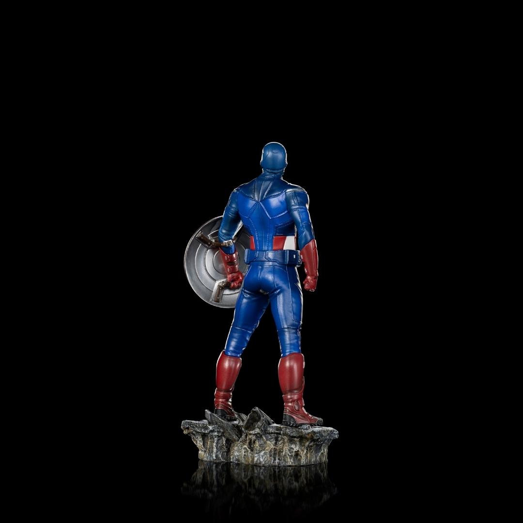 Avengers Battle Of NY - Infinity Saga Captain AmericaStatue by Iron Studios -Iron Studios - India - www.superherotoystore.com