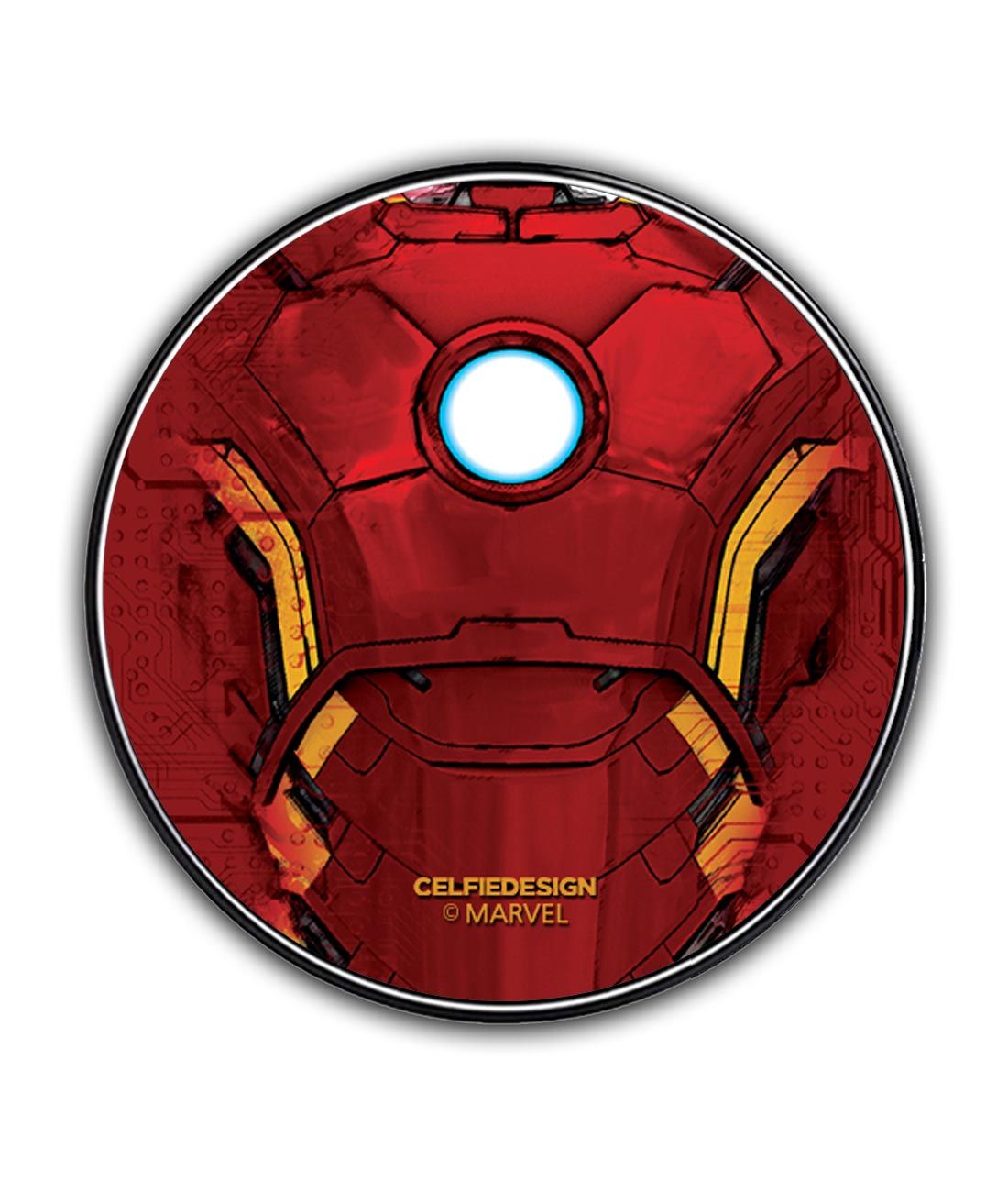 Suit of Armour - 10 X 10 (cm) Circular Coaster -Celfie Design - India - www.superherotoystore.com