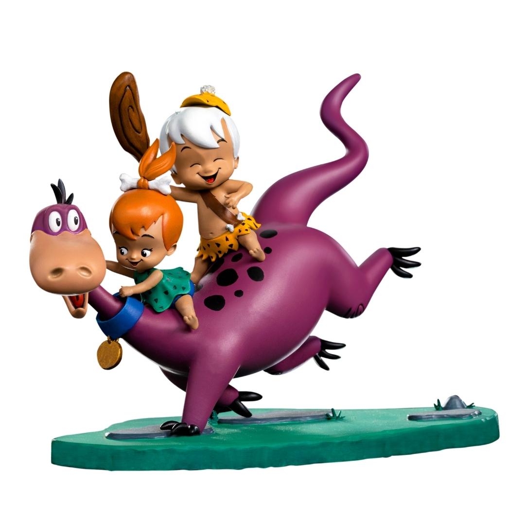 The Flintstones: Dino, Pebble and Bam Bam 1/10 Art Scale by Iron Studios -Iron Studios - India - www.superherotoystore.com