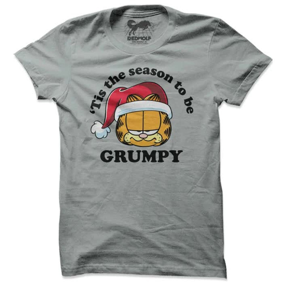 SEASON TO BE GRUMPY - GARFIELD OFFICIAL T-SHIRT -Redwolf - India - www.superherotoystore.com