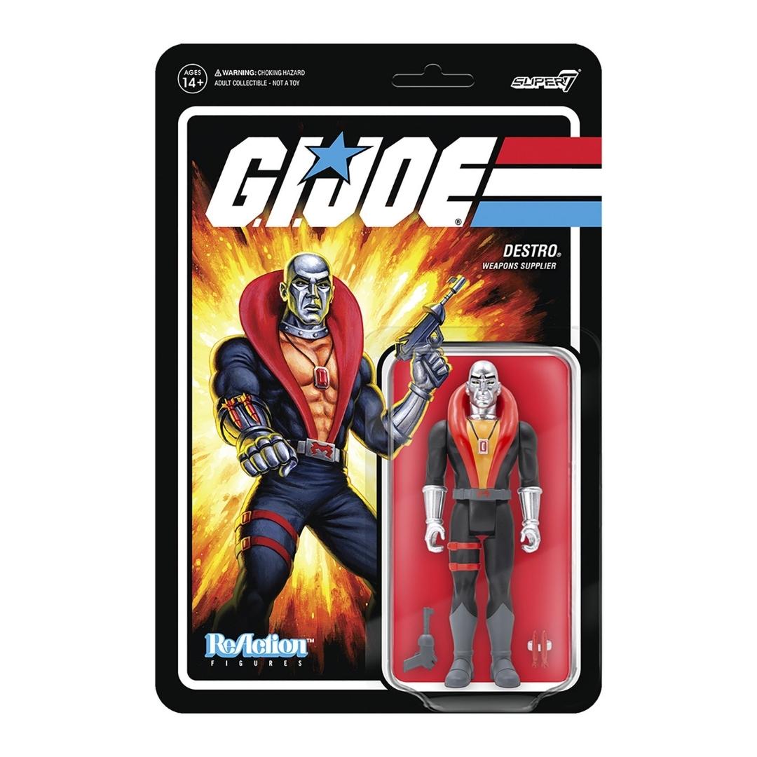 GI Joe Destro Reaction Figure by Super7 -Super7 - India - www.superherotoystore.com
