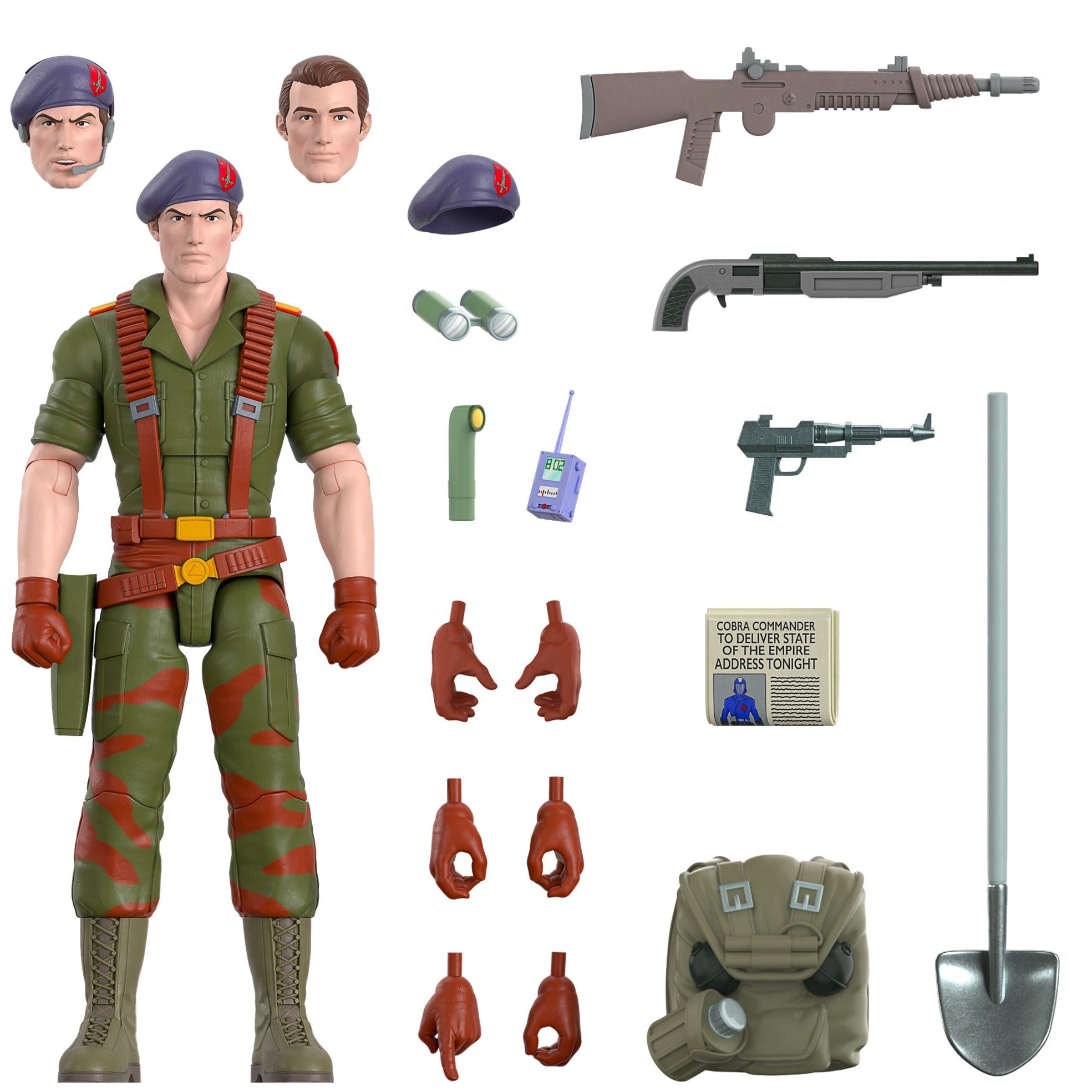 GI Joe Ultimates Flint Figure by Super7 -Super7 - India - www.superherotoystore.com