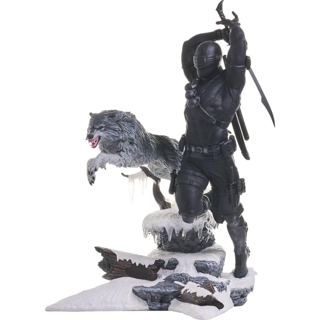 GI Joe Gallery Snake Eyes Statue by Diamond Select Toys -Diamond Gallery - India - www.superherotoystore.com