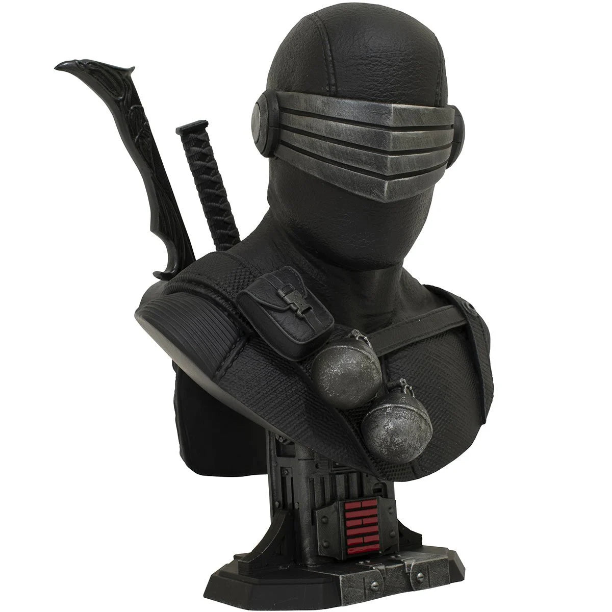 G.I. Joe Legends in 3D Snake Eyes 1:2 Scale Bust by Diamond Gallery -Diamond Gallery - India - www.superherotoystore.com