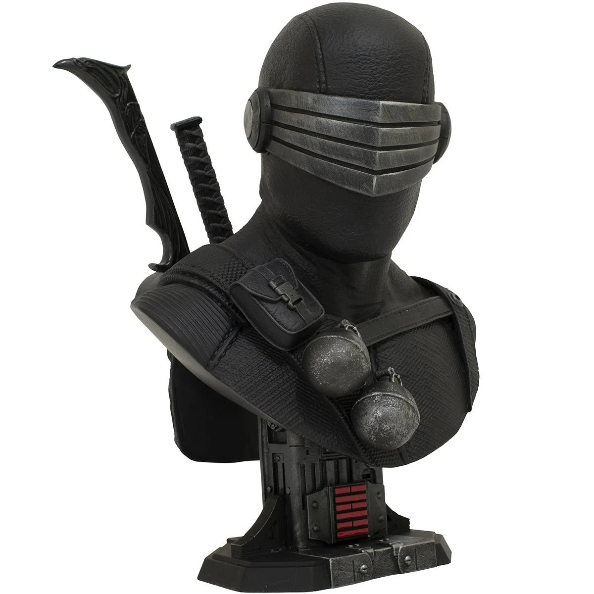 G.I. Joe Legends in 3D Snake Eyes 1:2 Scale Bust by Diamond Select Toys -Diamond Gallery - India - www.superherotoystore.com