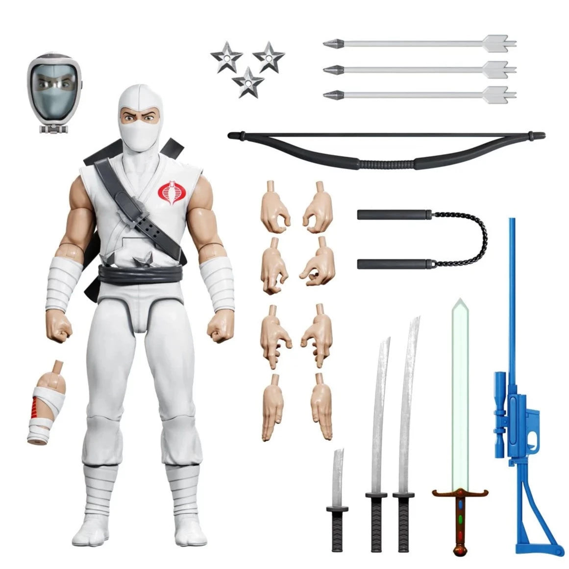 G.I. Joe Ultimates Storm Shadow 7-Inch Action Figure by Super7 -Super7 - India - www.superherotoystore.com