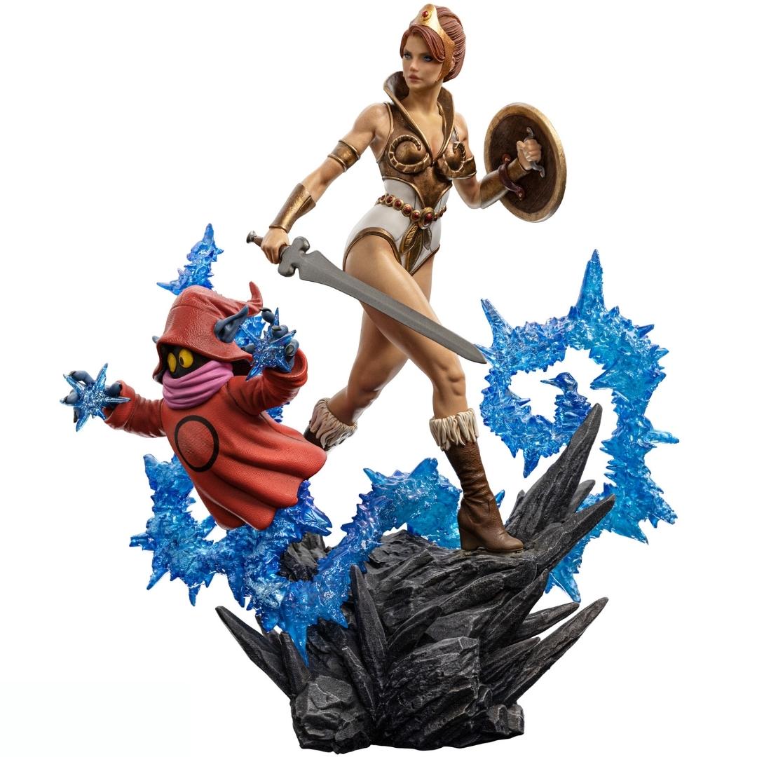 Teela &amp; Orko Masters of the Universe Deluxe Art Scale Statue by Iron Studios -Iron Studios - India - www.superherotoystore.com