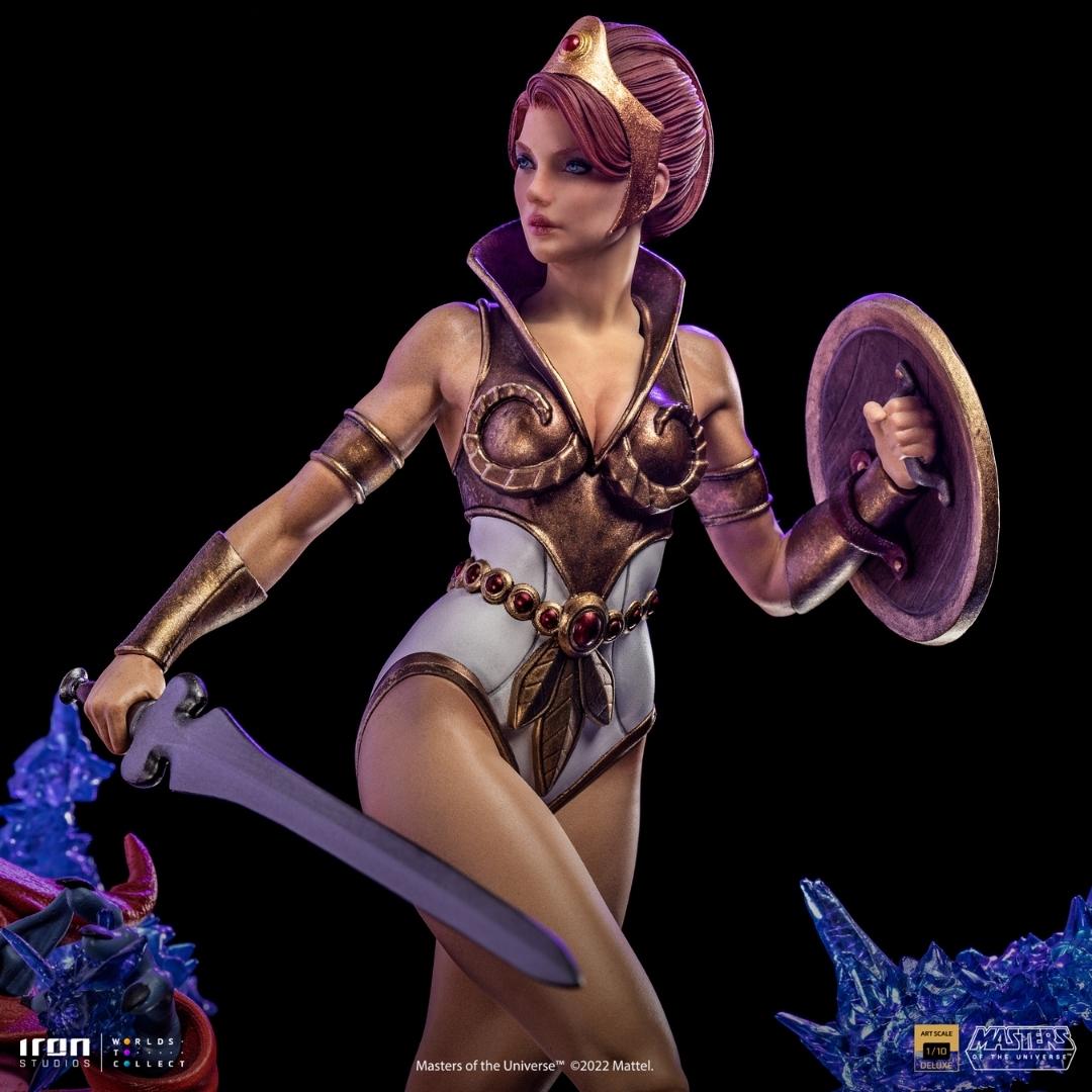 Teela & Orko Masters of the Universe Deluxe Art Scale Statue by Iron Studios -Iron Studios - India - www.superherotoystore.com