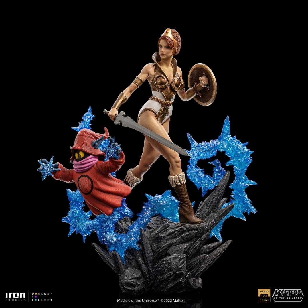 Teela & Orko Masters of the Universe Deluxe Art Scale Statue by Iron Studios -Iron Studios - India - www.superherotoystore.com