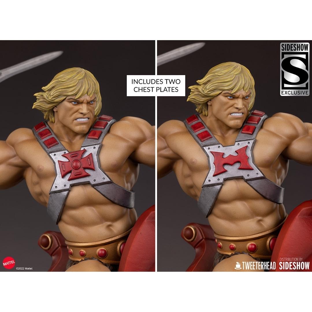 He-Man and Battle Cat Classic Deluxe Maquette by Tweeterhead -Tweeterhead - India - www.superherotoystore.com