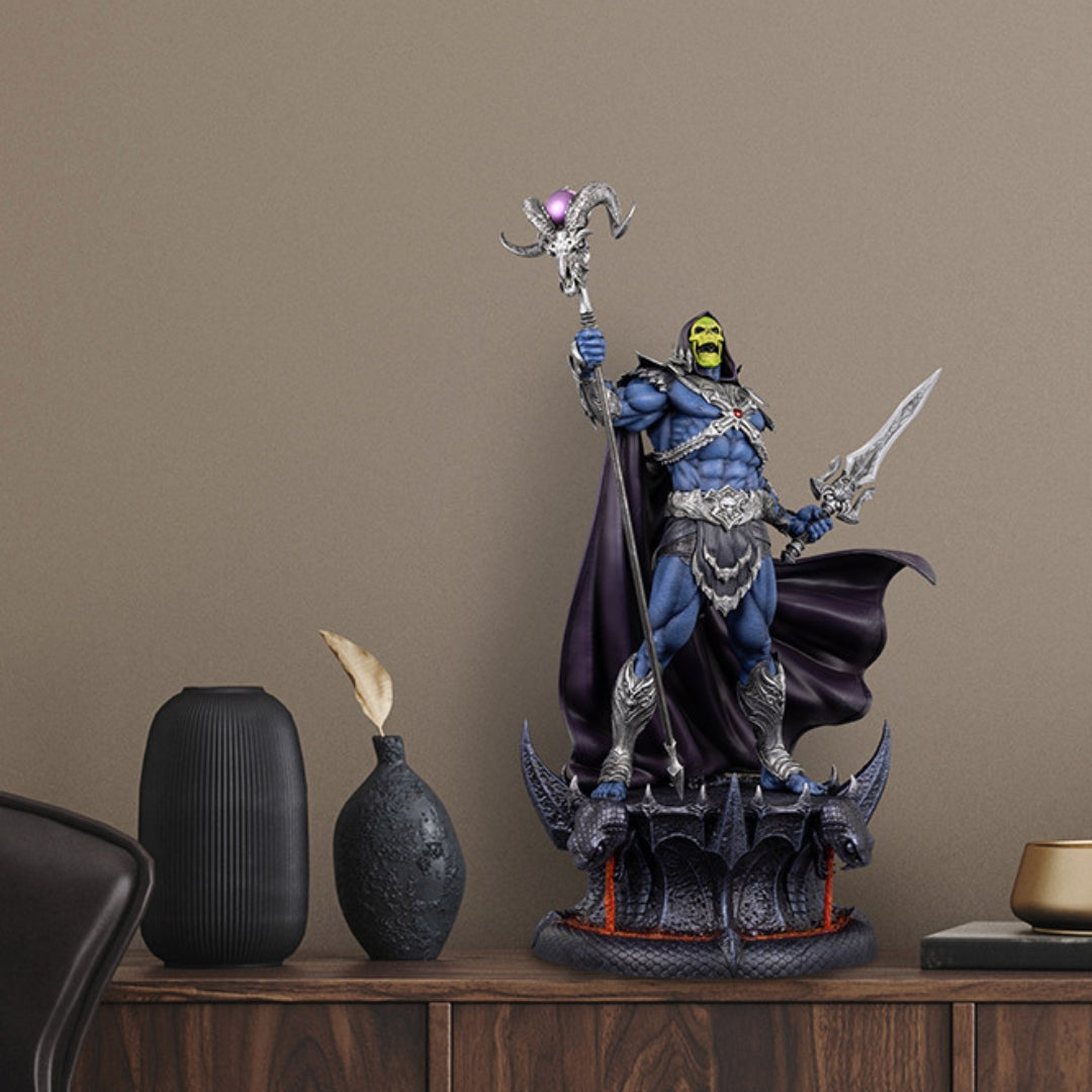 MASTERS OF THE Universe Skeletor PCS Exclusive Collectible Statue MASTERS OF THE Universe Skeletor PCS Exclusive Collectible Statue
