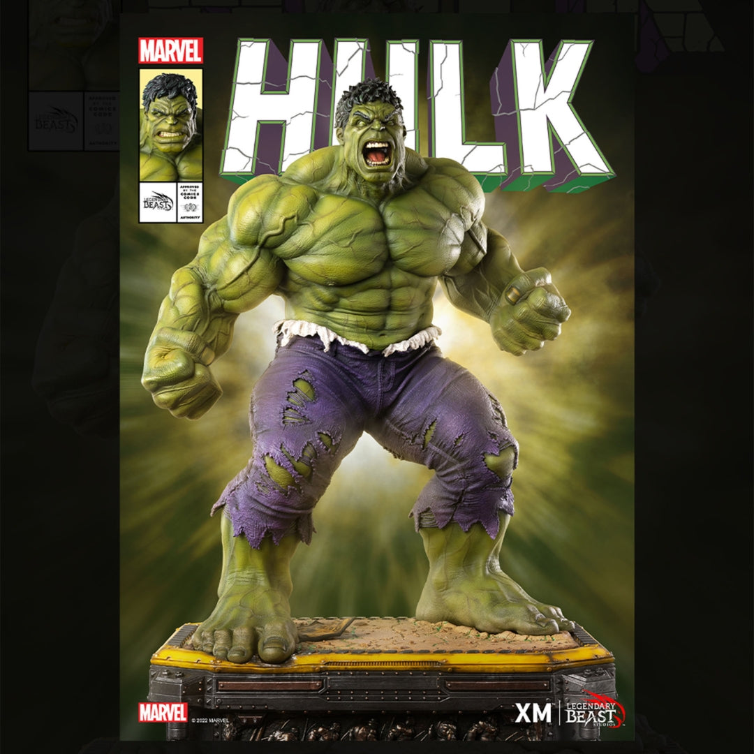 The Incredible Hulk: Modern Enraged Version Statue by XM Studios -XM Studios - India - www.superherotoystore.com
